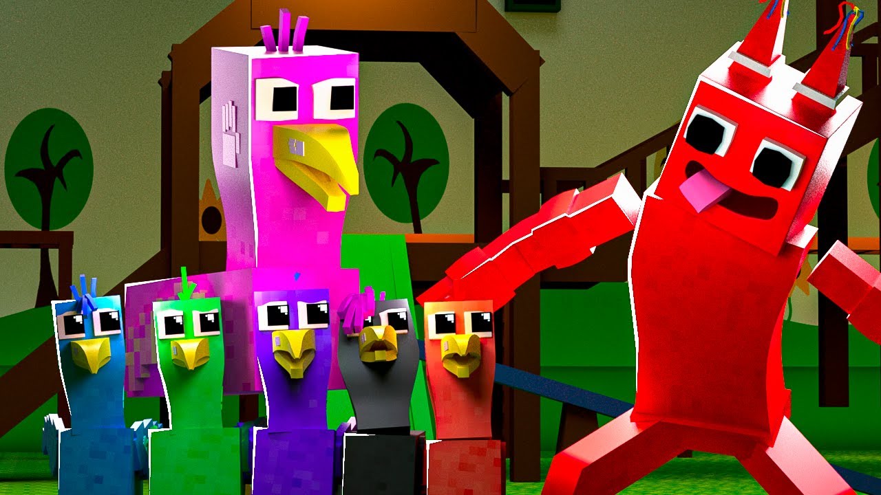 OPILA BIRD has a BABY in Garten of Banban 2!? (Minecraft Animation)