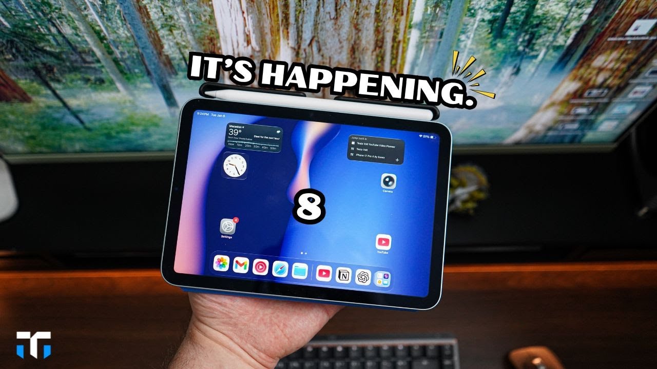iPad Mini 8 выйдет в 2026 году: всё, что мы знаем!