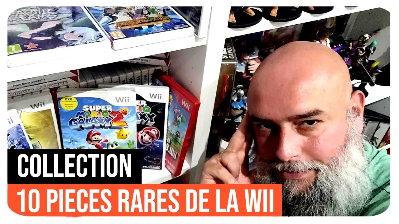 10 PIECES RARES DE MA COLLECTION WII !