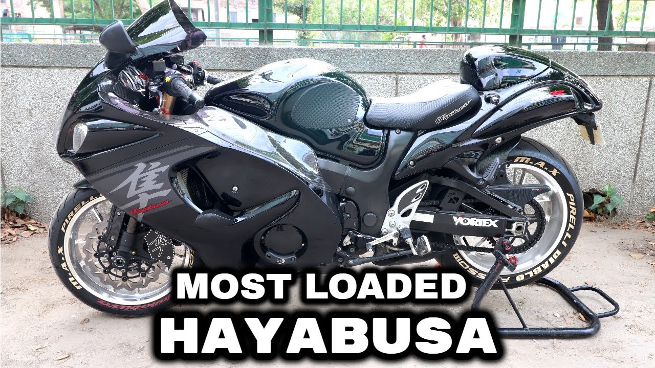 Most Loaded Suzuki Hayabusa | 13 lakh+ Accessories | Born Creator