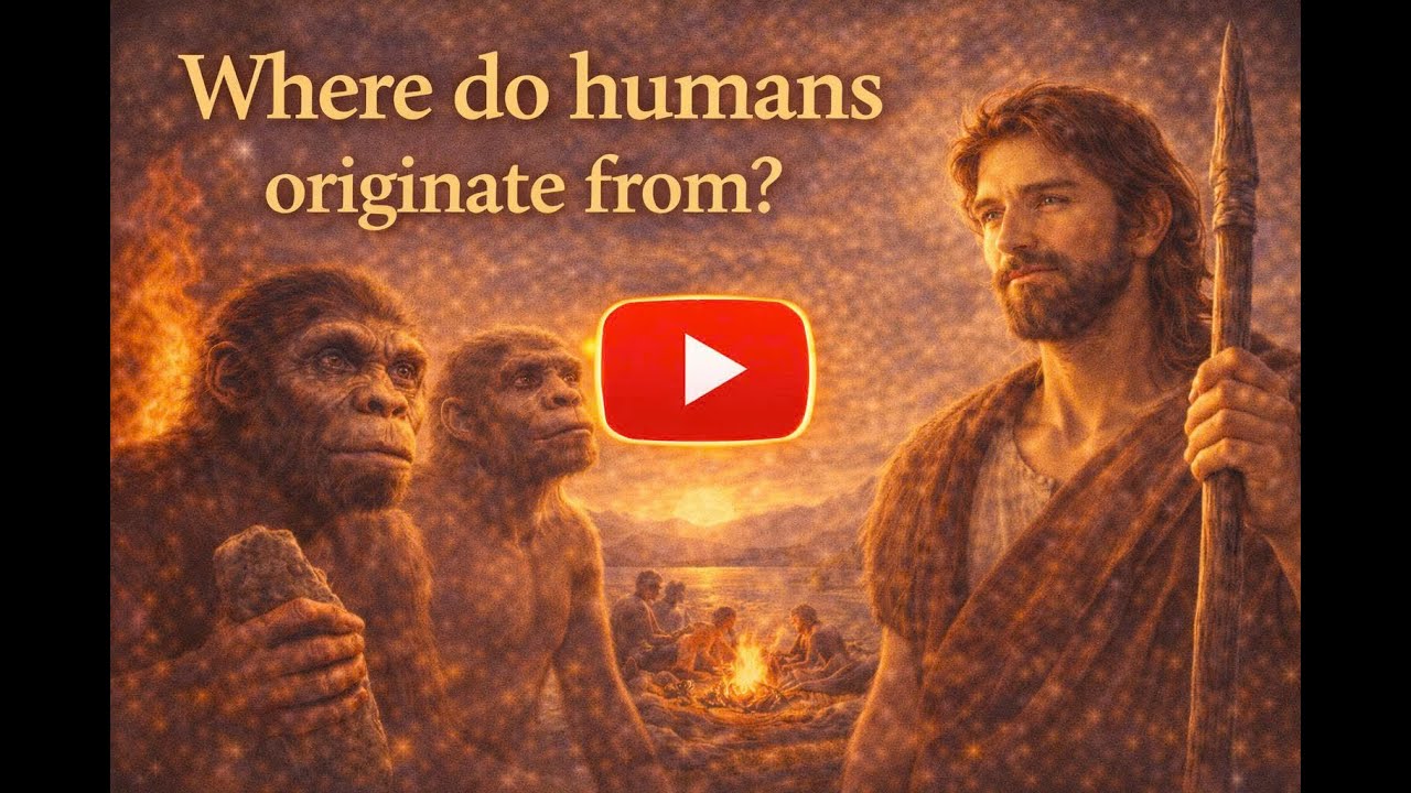 Where do humans originate from?