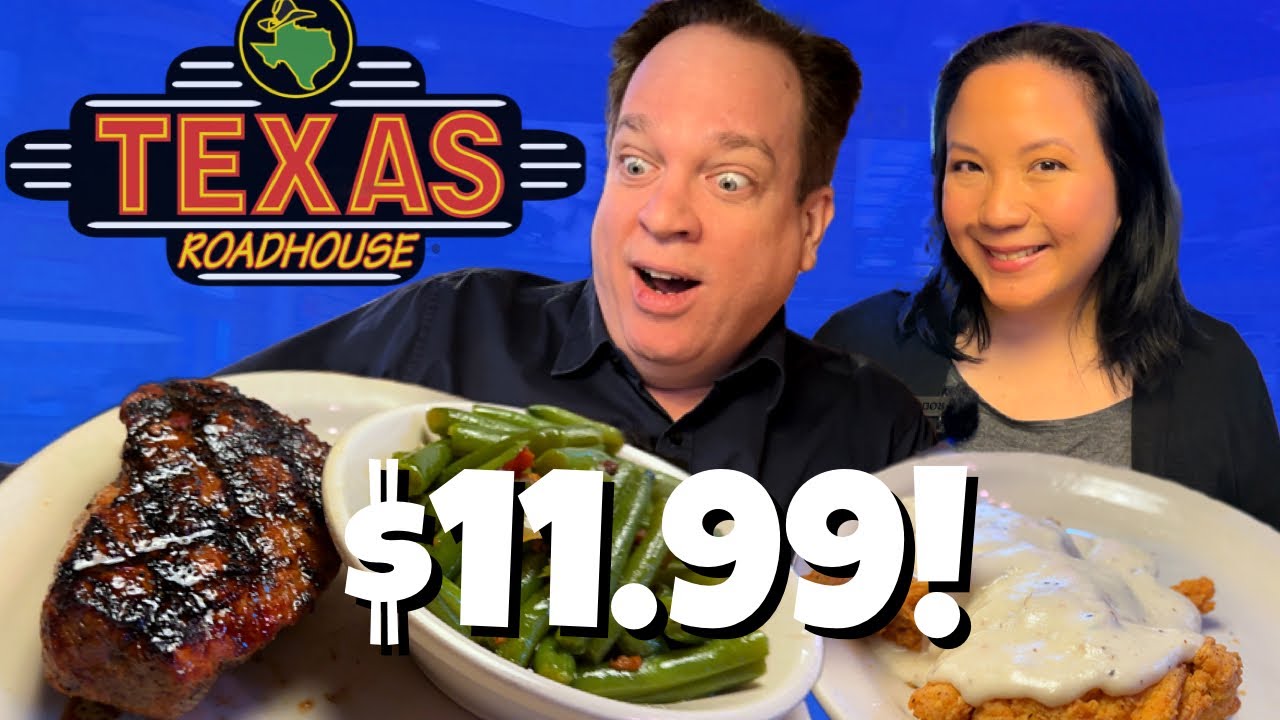 We Ate the CHEAPEST Steak at Texas Roadhouse 🥩