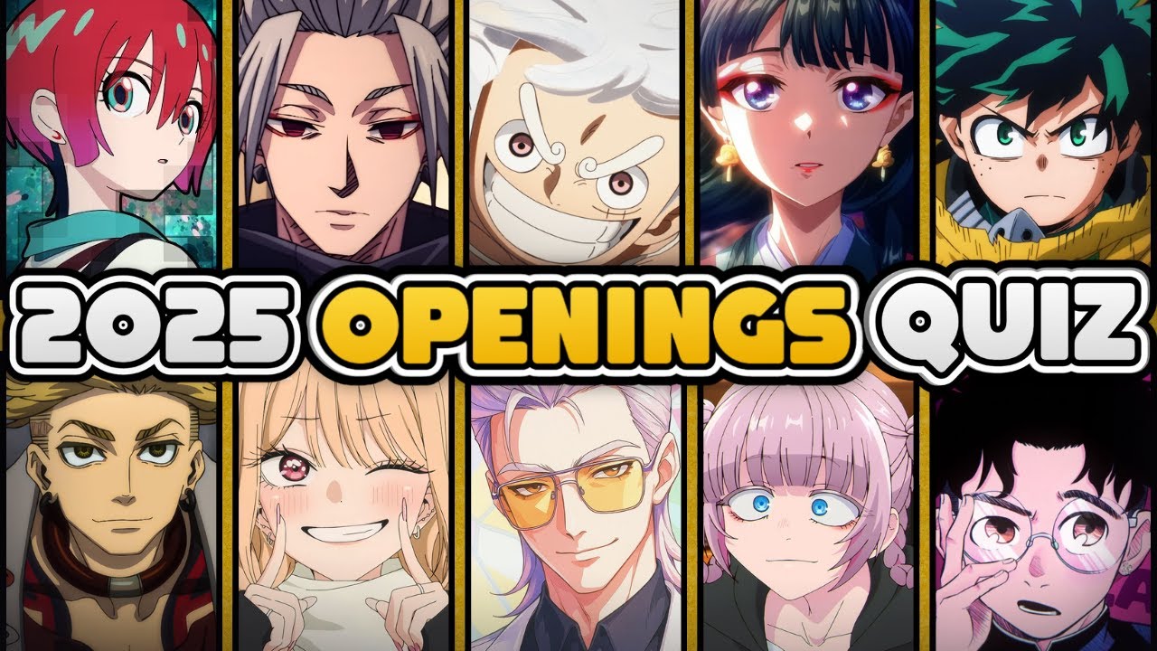 🎵ANIME OPENING QUIZ 【2025 EDITION】 Top Openings of 2025!🔥