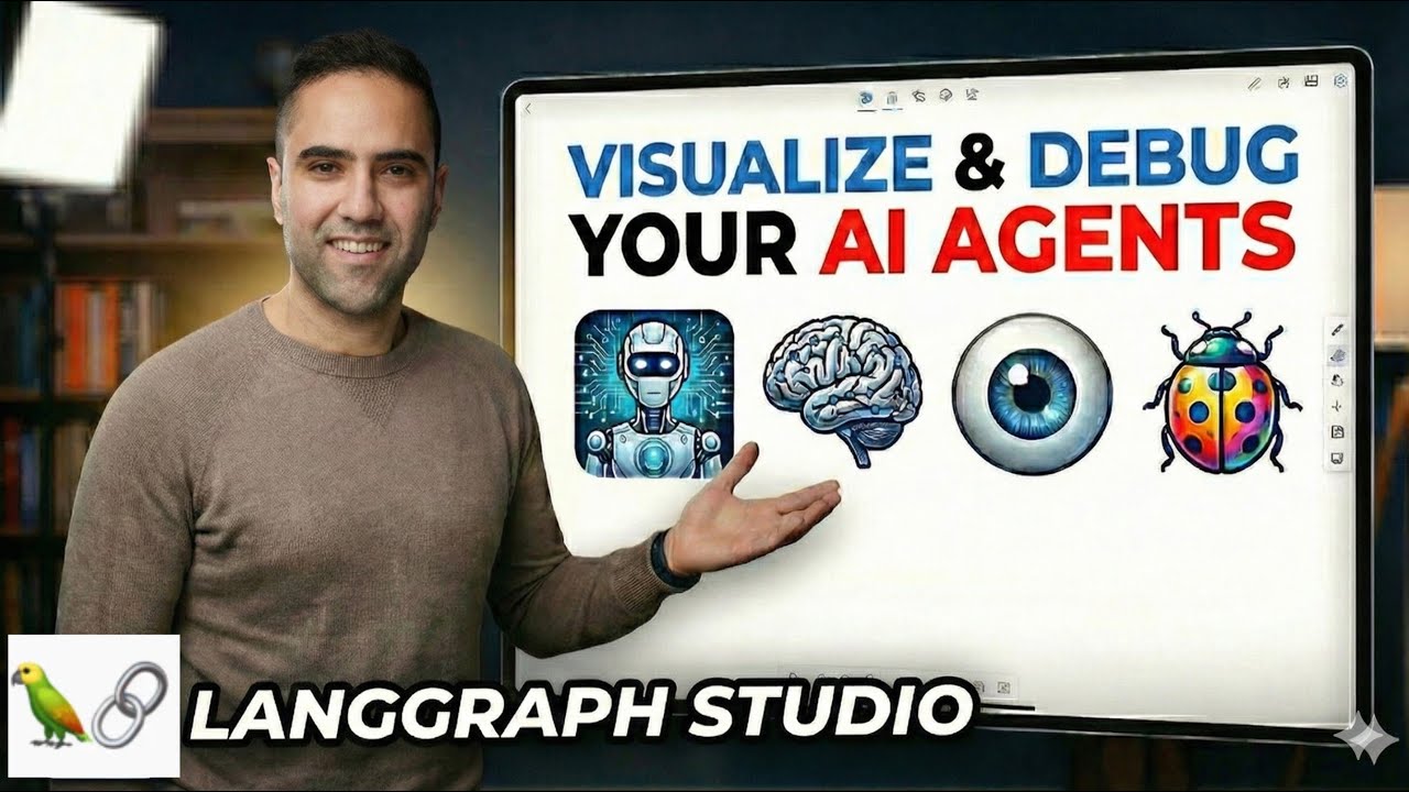 Visualize & Debug your AI agents with LangGraph Studio !