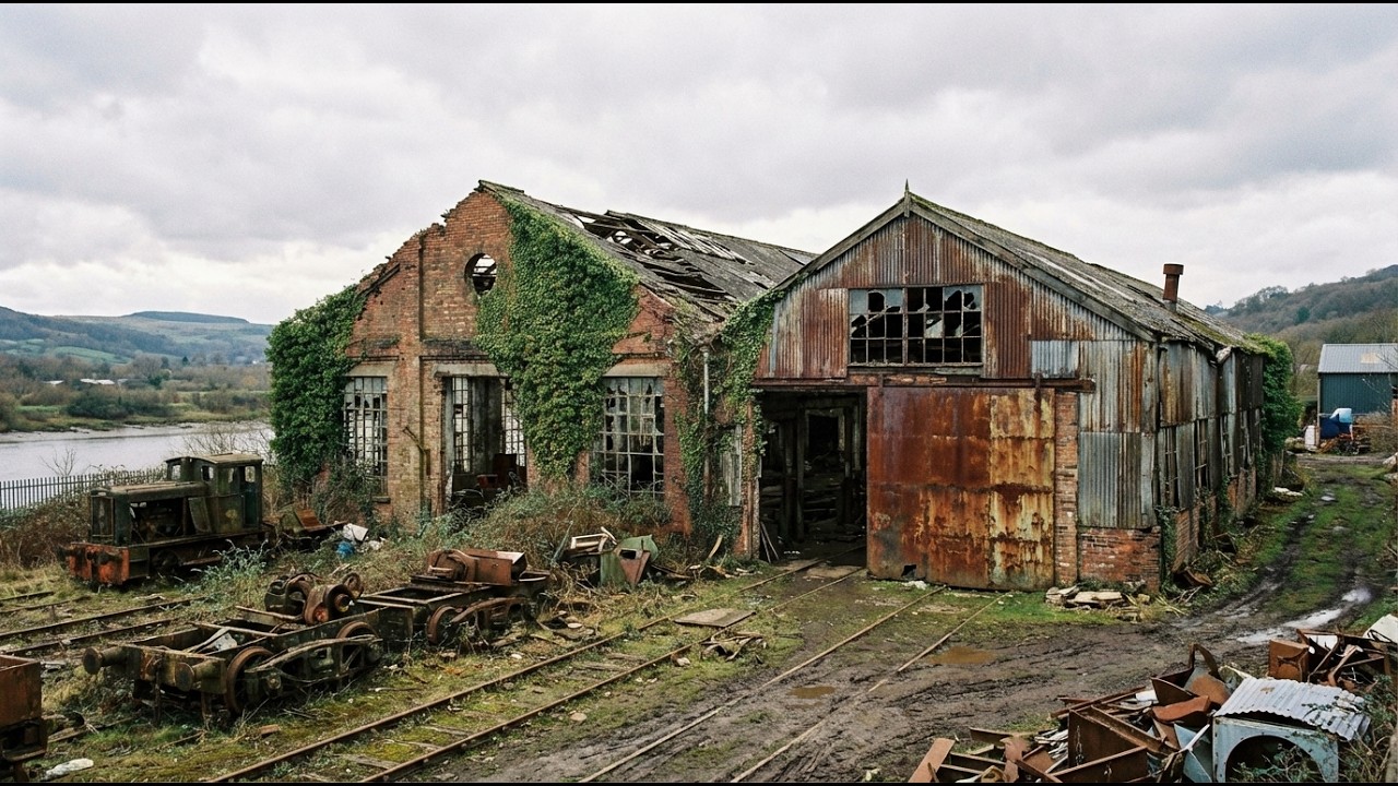 I Found an Abandoned Workshop Est. 1902 and Turned it into a Luxury House (ASMR)
