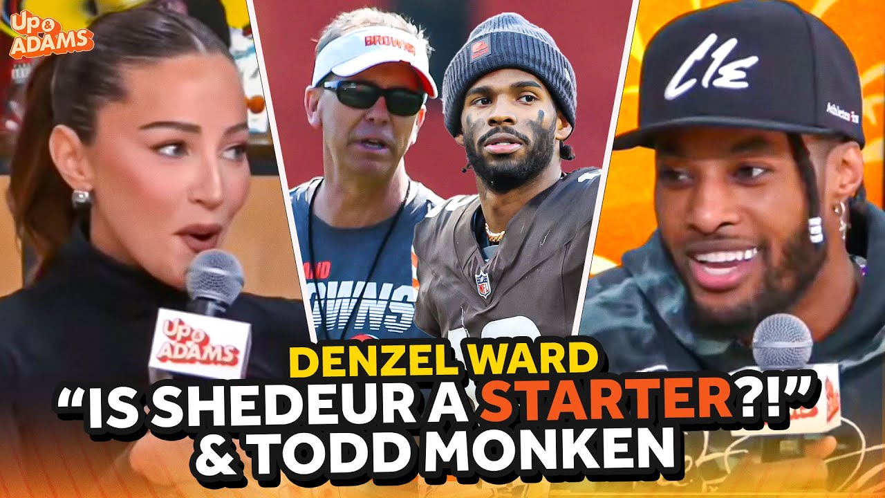 Denzel Ward Thoughts on Shedeur Sanders Starting, Todd Monken, Jim Schwartz Enhancing Myles Garrett!