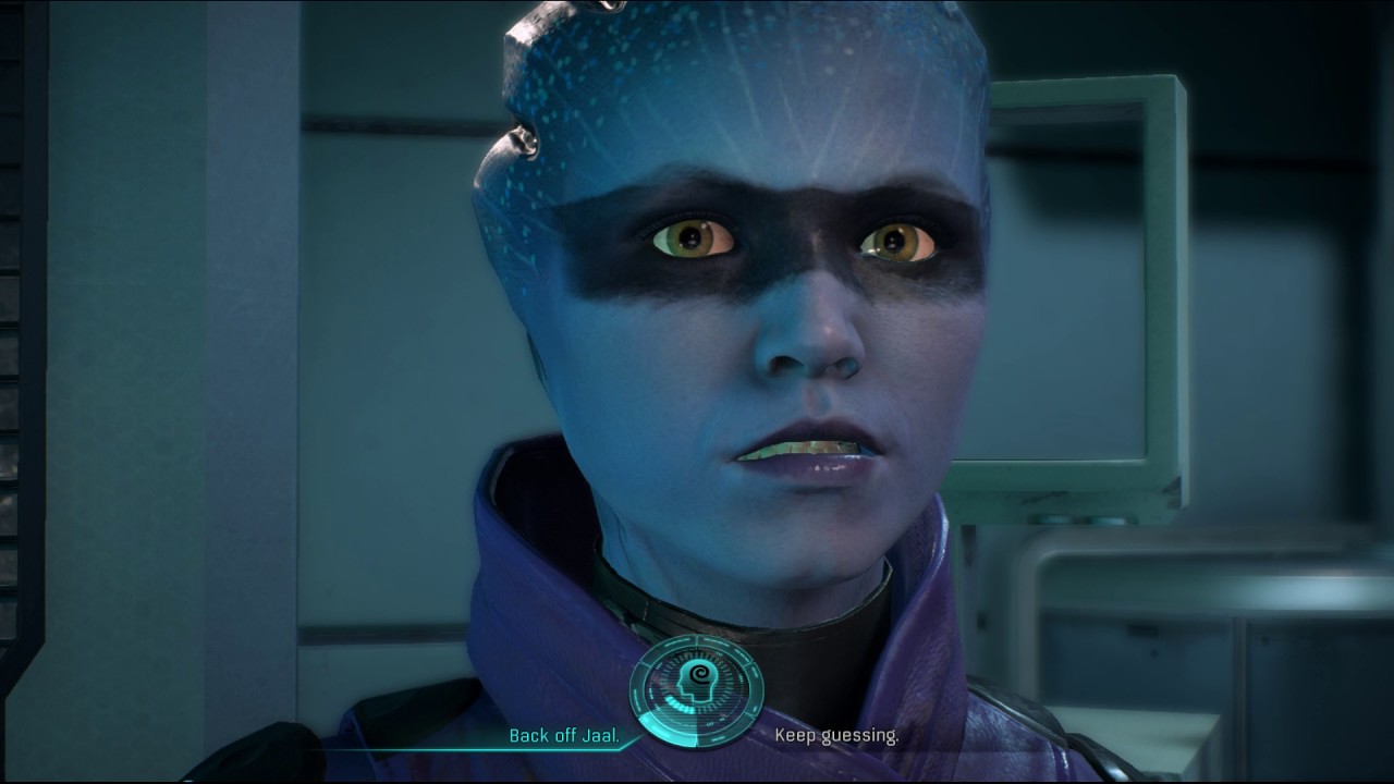 Telling Peebee To Back Off Of Jaal