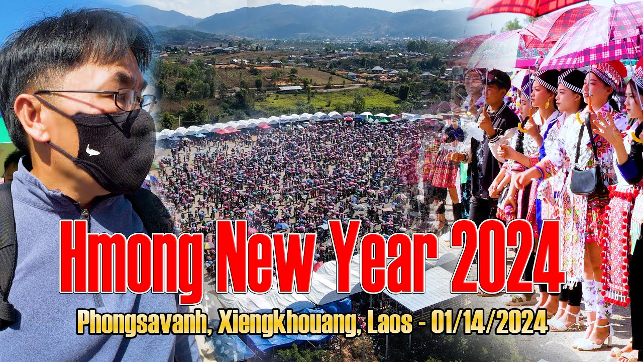 01/15/2024 - Hmong New Year 2024 in Phongsavanh, Xiengkhouang province, Laos on 01/14/2024
