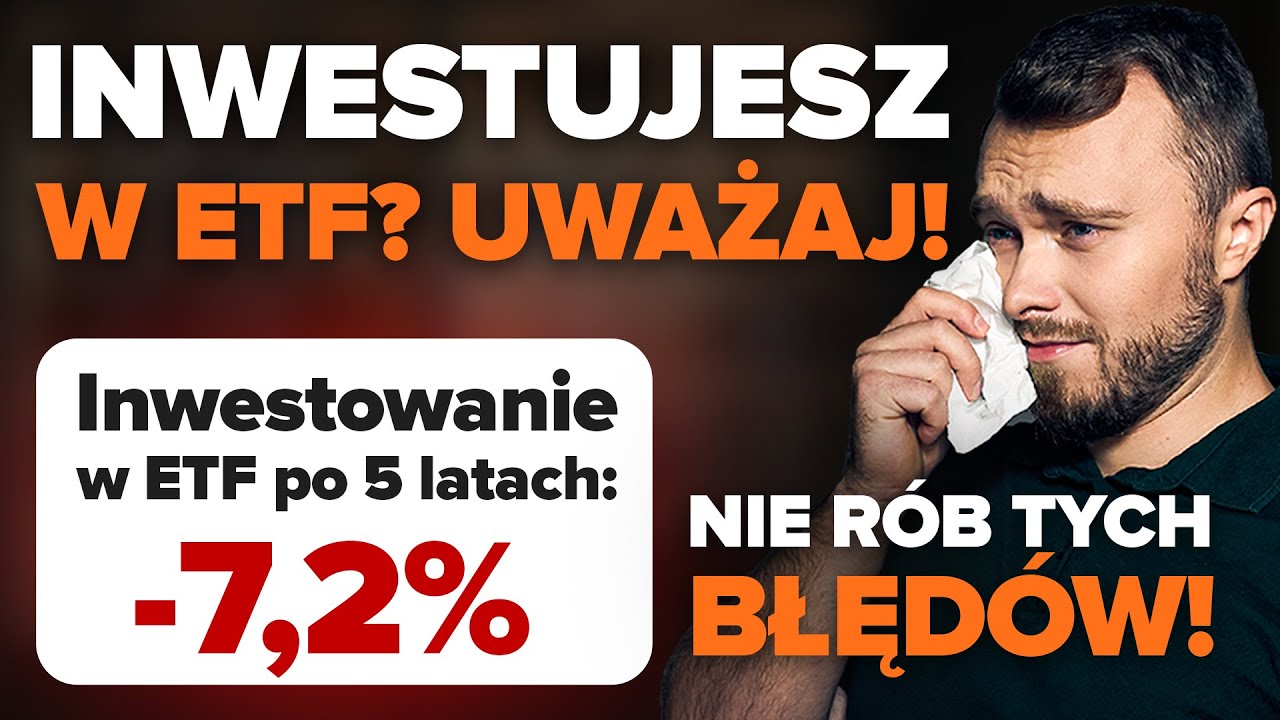 Najczęstsze błędy w ETF-ach. Proste rzeczy, które robią dużą różnicę.