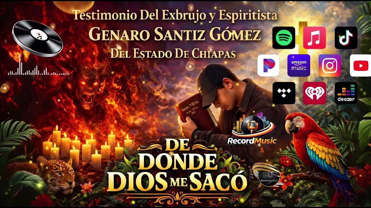 De Donde Dios Me Sacó (Testimonio Sr.Genaro Santiz Gómez, Ex Brujo y Espiritista Del Edo De Chiapas)