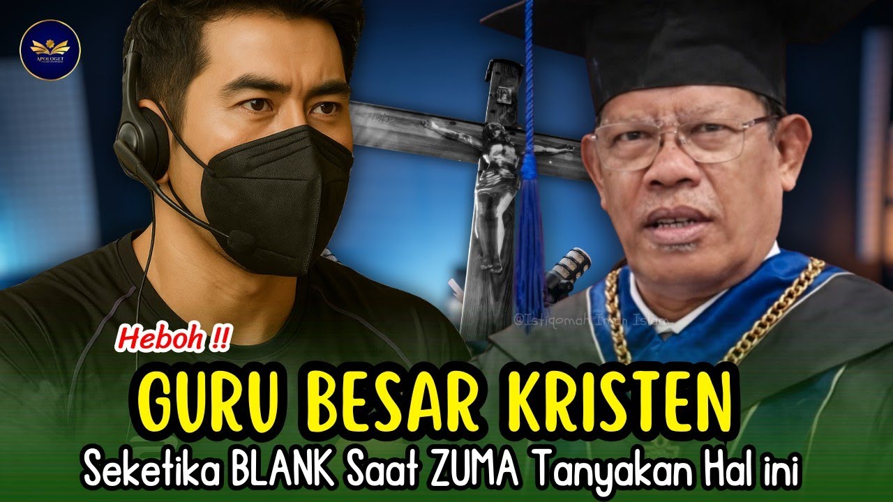 🔴 AWALNYA NGEYEL & MEREMEHKAN ~ GURU BESAR KRISTEN INI SEKETIKA BLANK Dgn Satu Pertanyaan Mudah ZUMA