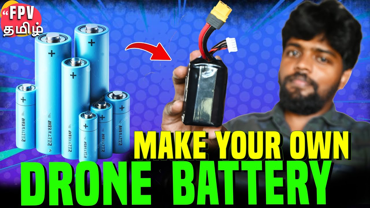How to Make Battery Pack for Drones using Spot welding | 4s Lithium-ion | HOBBY KING - தமிழ்