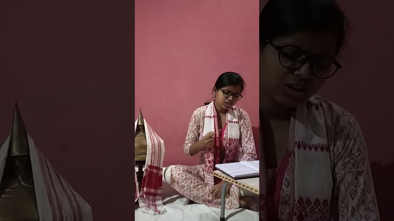 Borgeet by Mahapurukh Madhab Dev....it is an Assamese devotional song....