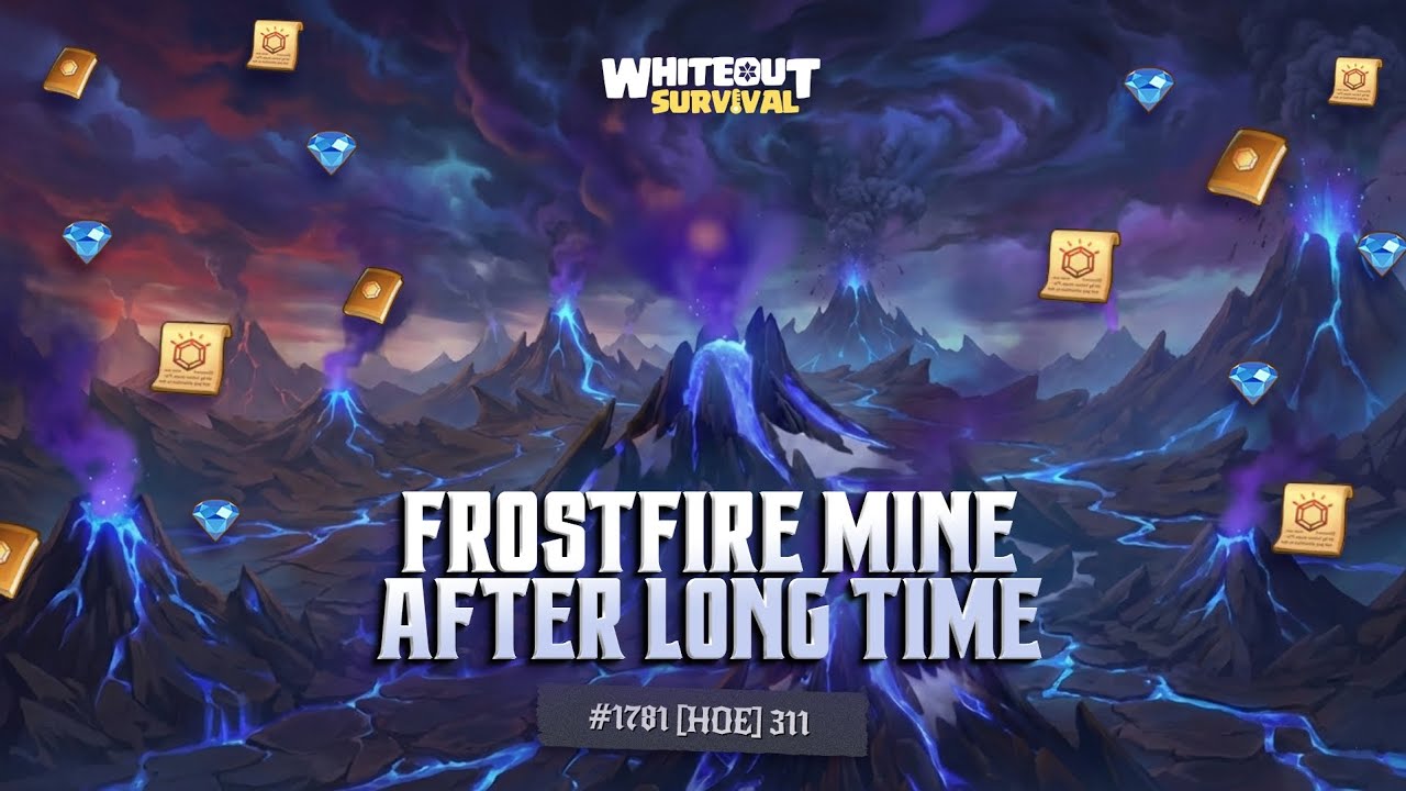 Whiteout Survival: I got TOP 2 in Frostfire Mine