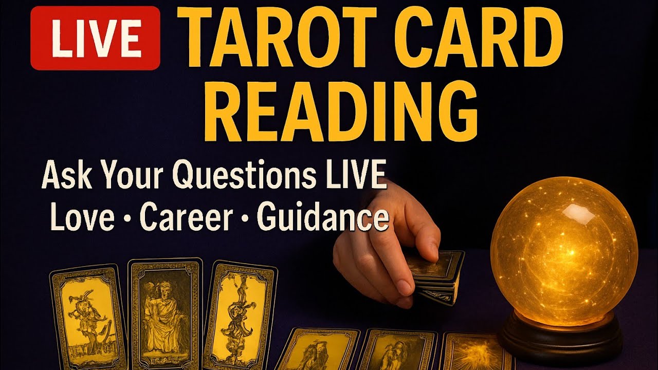 LIVE TAROT CARD READING 🪄ASK YOUR QUESTION LOVE 💞 CAREER ✨GUIDANCE TAROT 💫#tarot #tarotcardreading