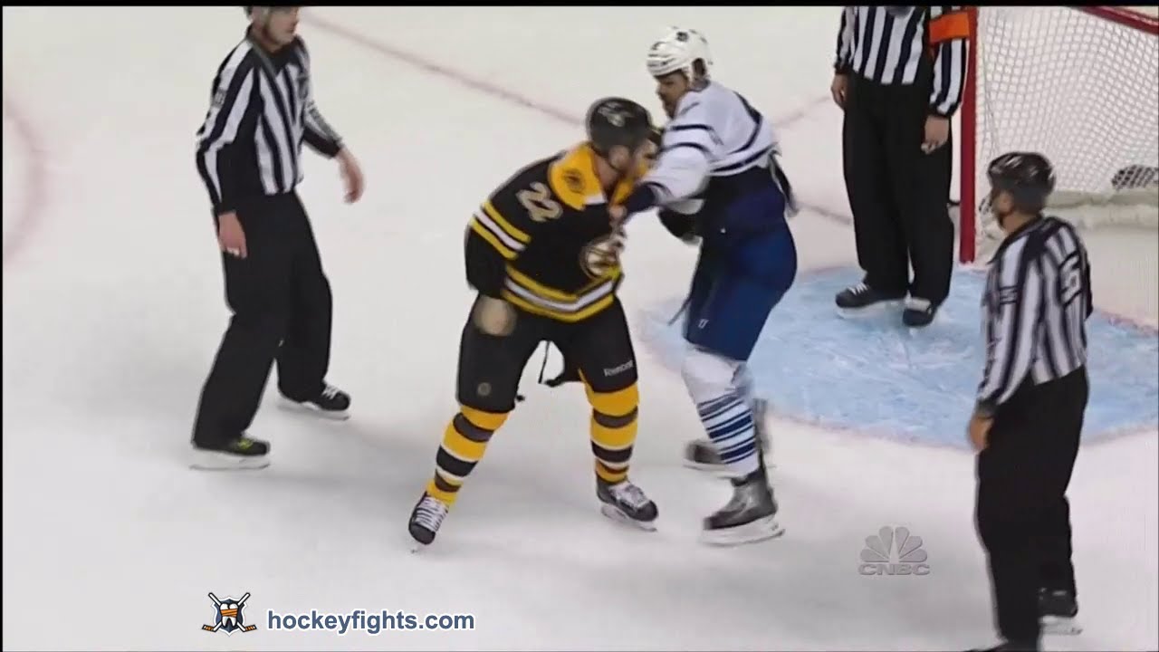 Mark Fraser vs Shawn Thornton May 4, 2013
