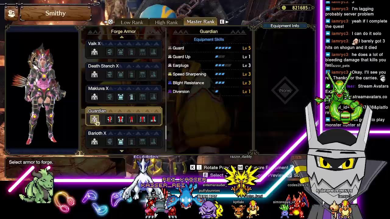 [EN] [Monster Hunter Rise] Master Rank levels grind continues!