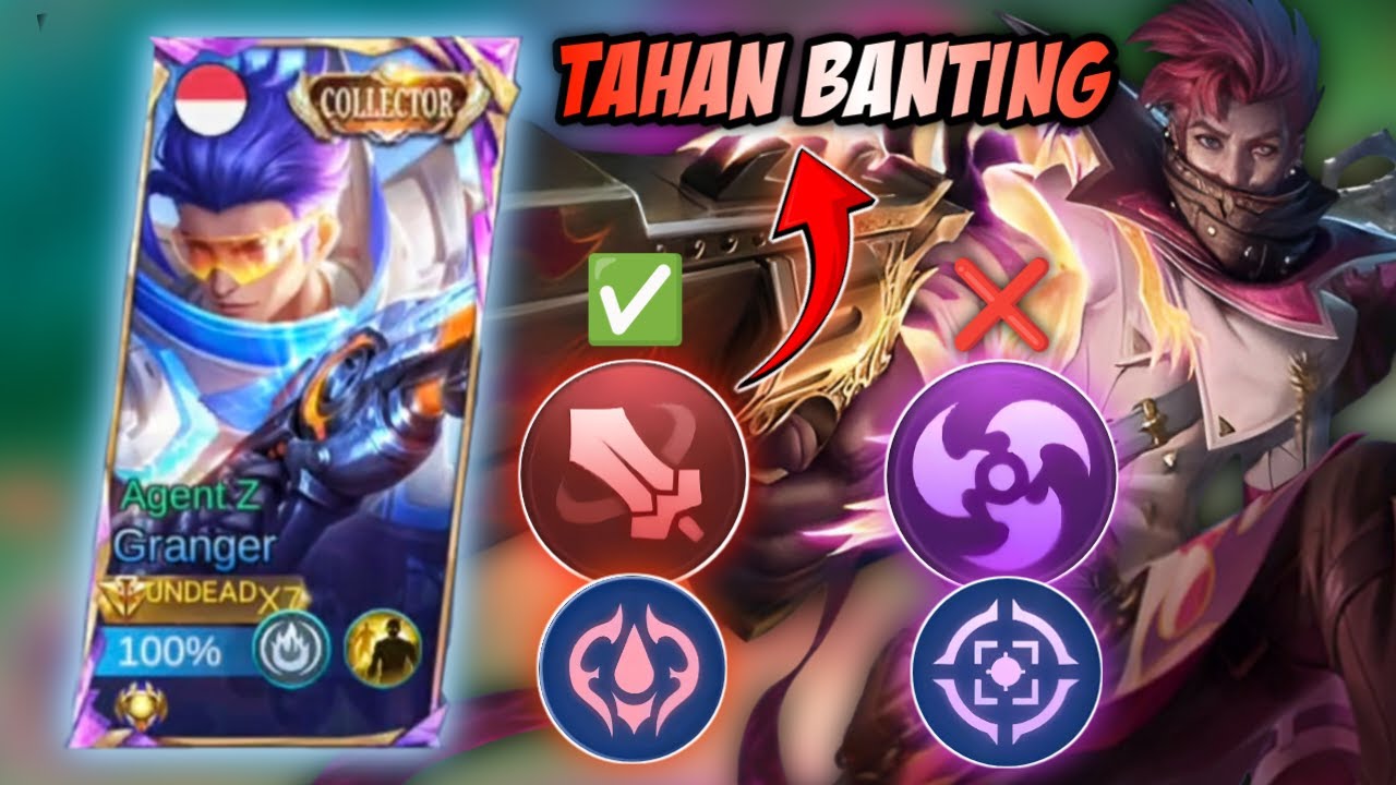 DIGANK 5 ORANG PUN MASIH BISA HIDUP! INILAH KENAPA GRANGER EMBLEM FIGHTER TERLALU HARAM! | MLBB