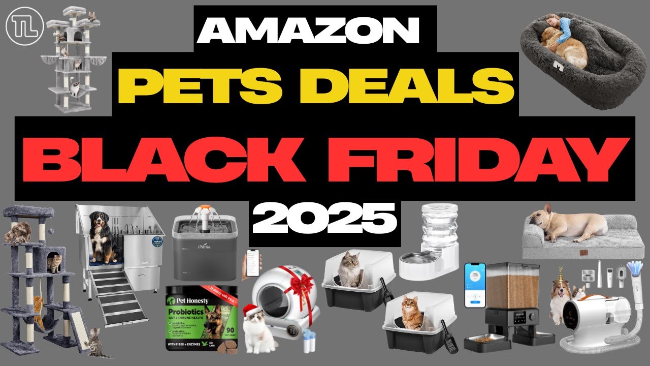 24 Must Have Amazon Black Friday Deals for Pets 2025 | TL Finds #blackfriday #pets #amazonfinds