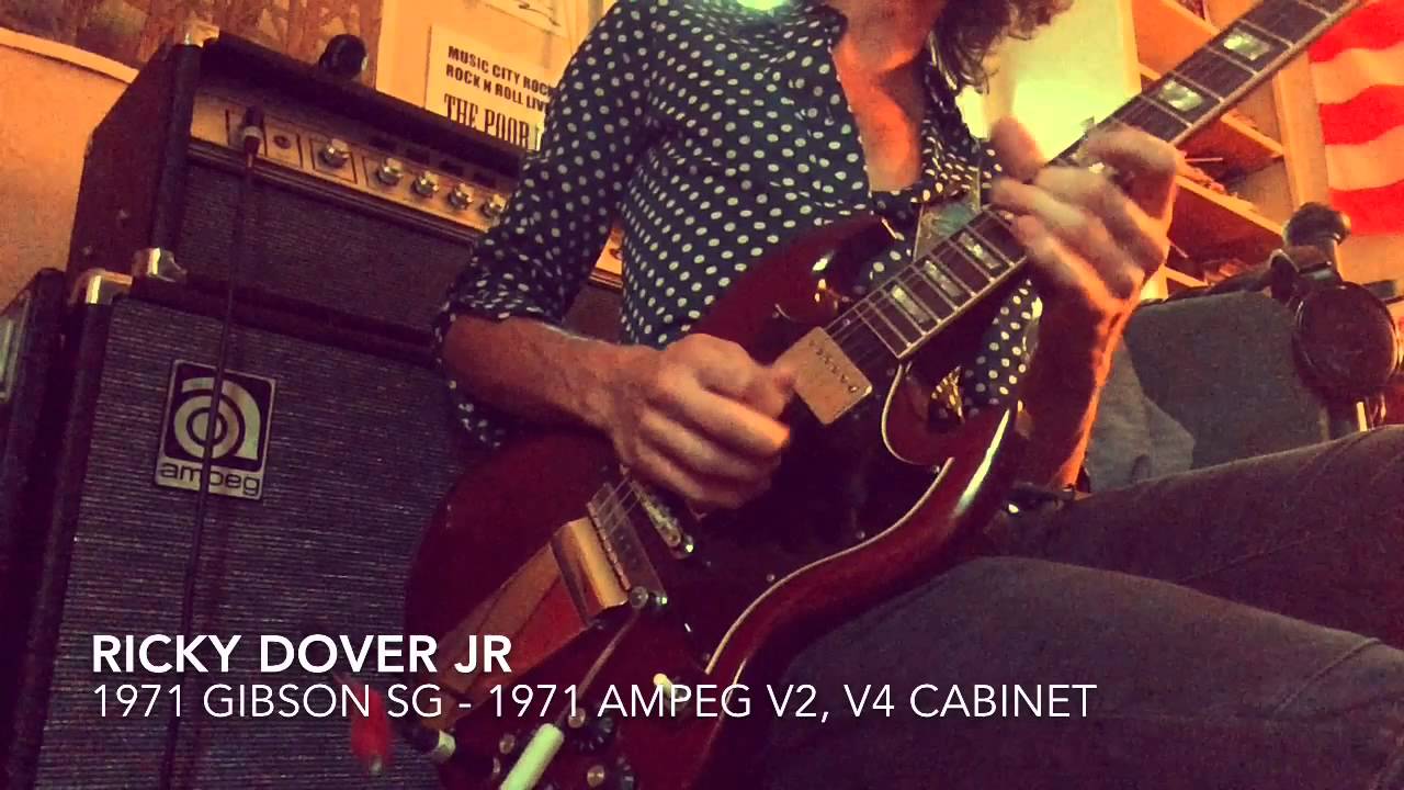 1971 Gibson SG, 1971 Ampeg V2, V4 Cab - Ricky Dover Jr