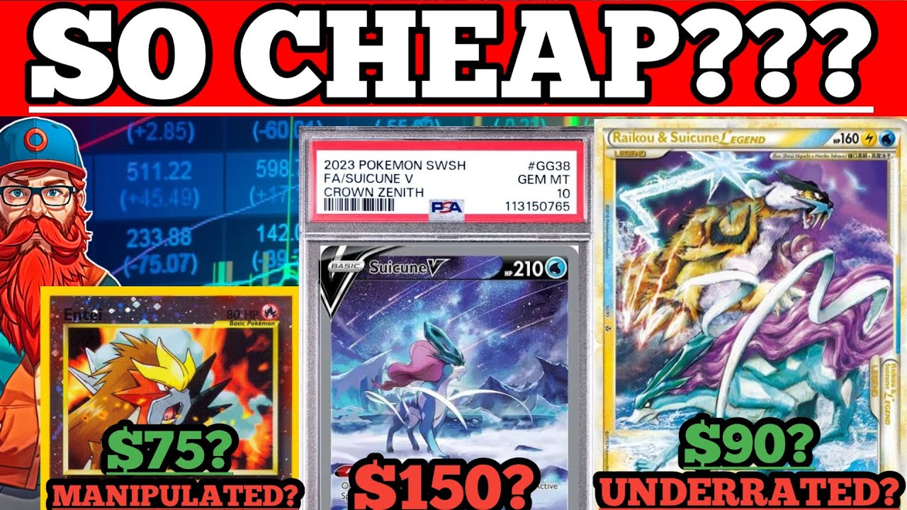 THE BEST SUICUNE, ENTEI, & RAIKOU POKEMON CARDS EVER! Pokémon Throwback Thursday!