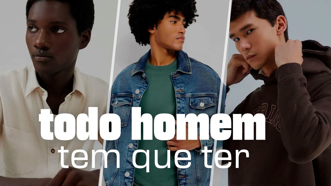 9 ROUPAS MASCULINAS  que TODO HOMEM DEVERIA TER