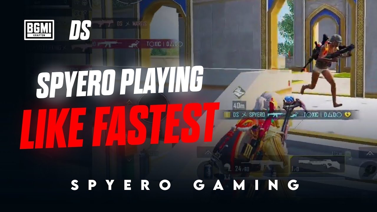 SPYERO PLAYING LIKE FASTEST! 🔥 FASTEST 3 FINGERS PLAYER | BGMI - PUBGMOBILE