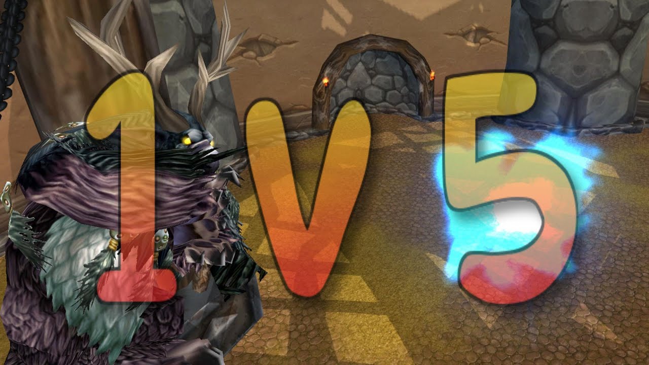 Ohpfo EU Balance Druid PvP 1v5 World of Warcraft 6.2 (Subwars)