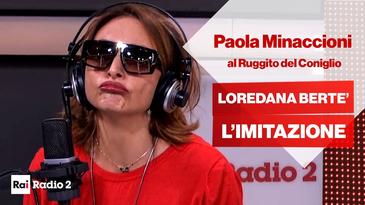 Loredana Bertè (Paola Minaccioni) al Ruggito del Coniglio