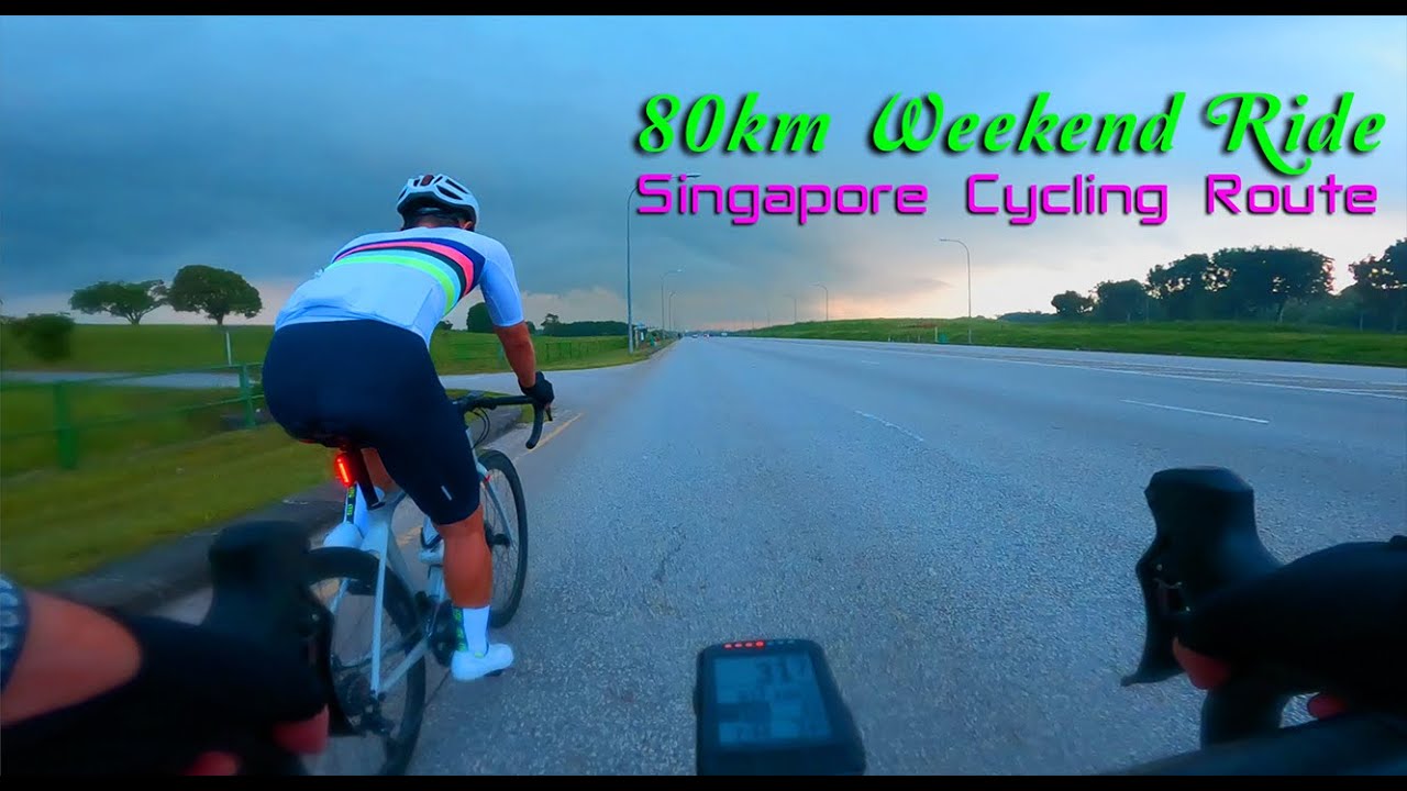 80km Singapore Cycling Route