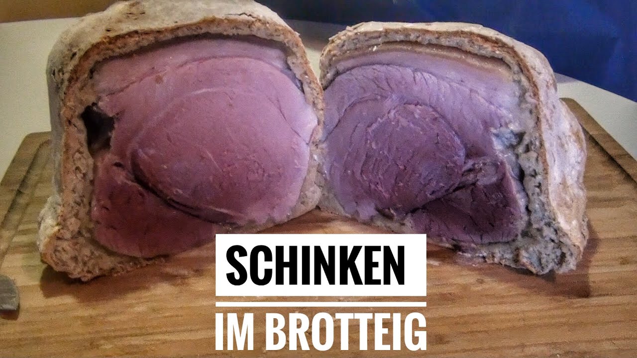 #92: Schinken im Bierbrotteig - auf dem Holzkohlegrill gemacht. Praktisch eine Jumbo-Schinkensemmel