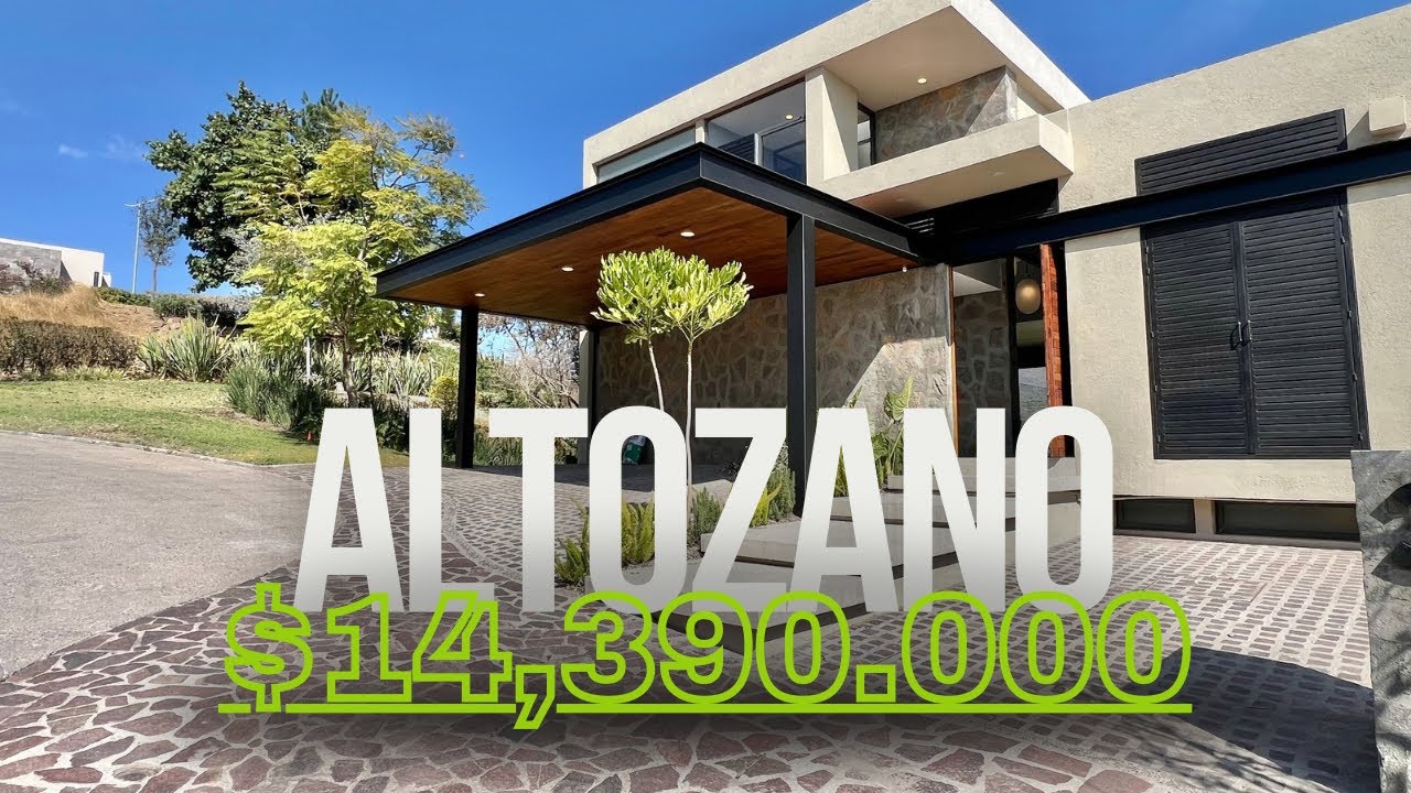 Casa de 380m2 CONSTRUCCIÓN vista a CASCADA Y RESERVA ECOLÓGICA en Altozano Queretaro.
