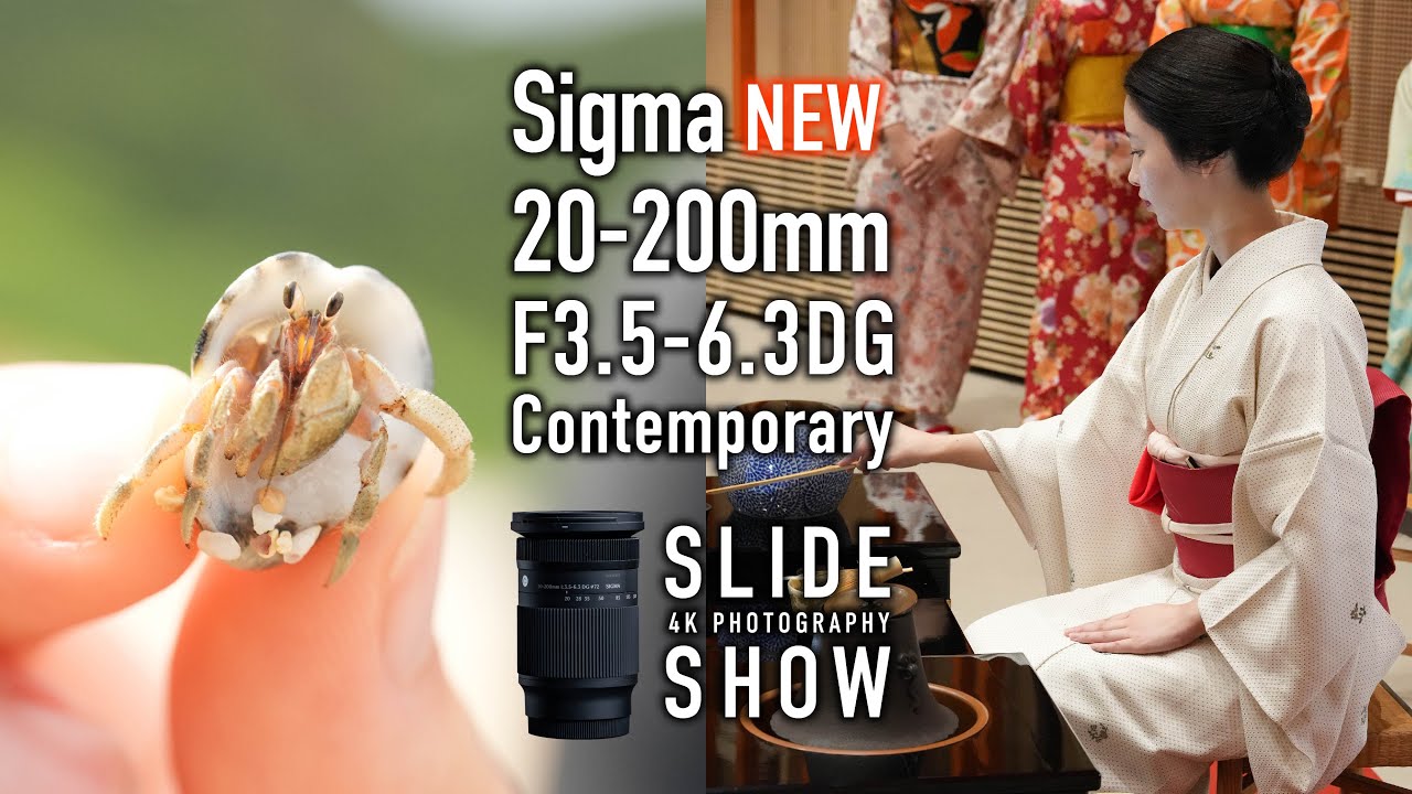 スナップ撮影Sigma 20-200mm F3.5-6.3DG | Contemporary 写真作例4K SLIDESHOW Vol.2