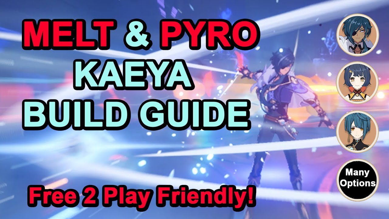 The Pyro/Melt Kaeya DPS Carry Guide - A strong, alternative build from the Permafreeze Cryo Kaeya