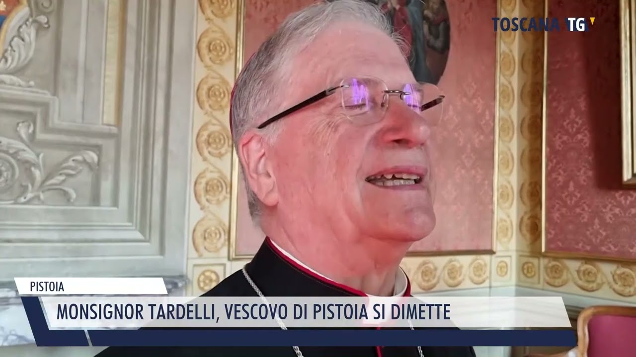 2025-10-20 PISTOIA - MONSIGNOR TARDELLI, VESCOVO DI PISTOIA SI DIMETTE