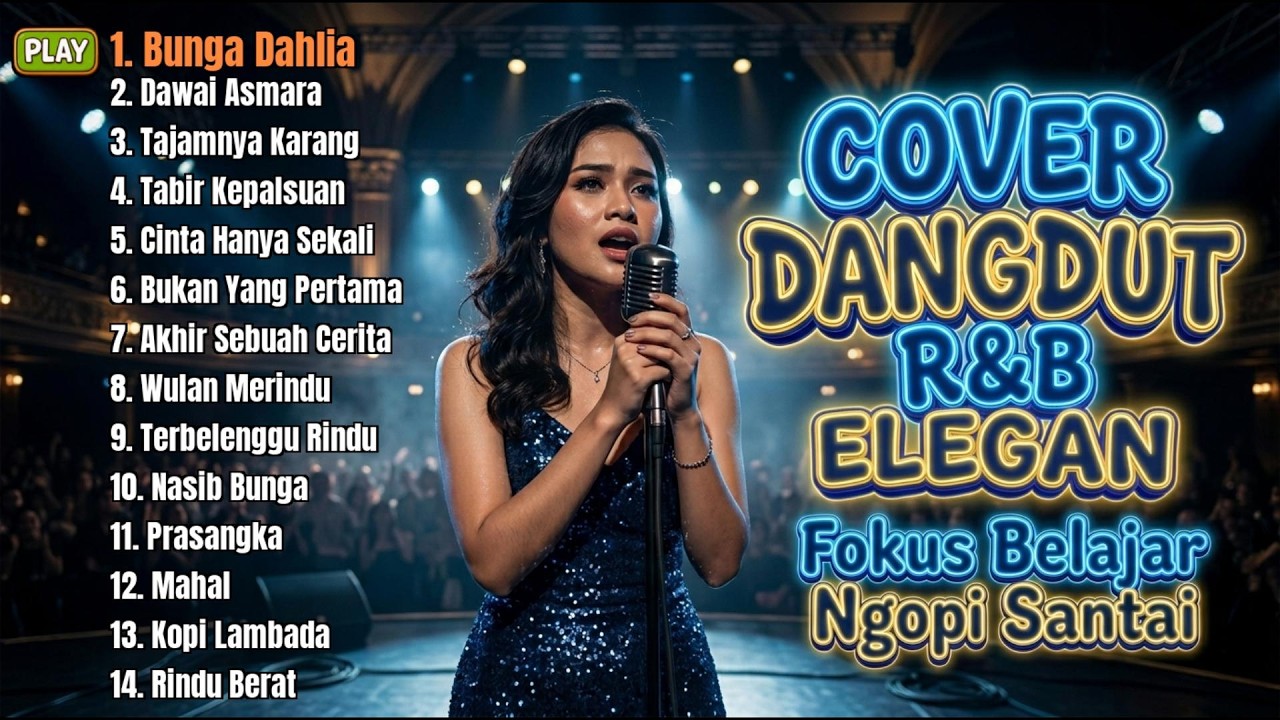 COVER DANGDUT R&B ELEGAN - Fokus Belajar Ngopi Santai (Bunga Dahlia, Dawai Asmara)