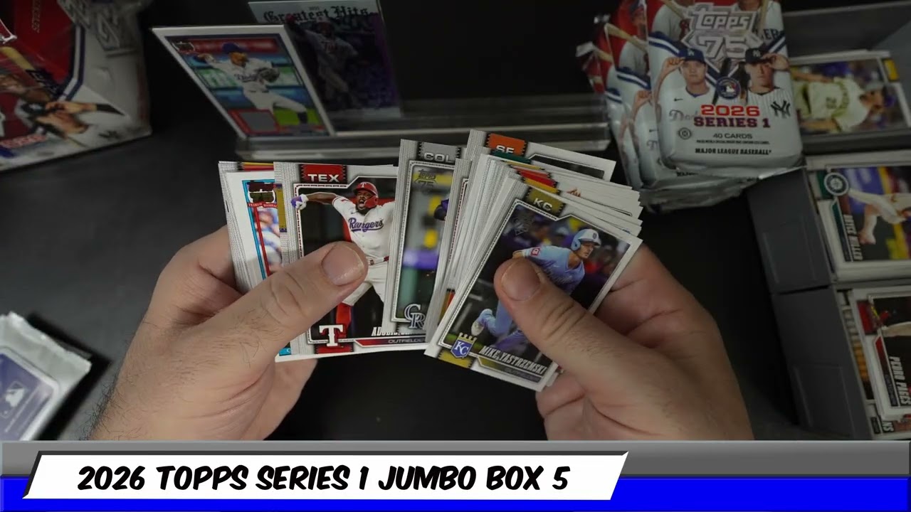 2026 Topps Series 1 Jumbo Box 5