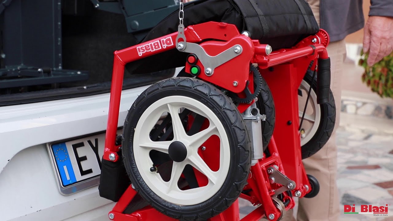 New folding hoist for scooter mobility R30 DI BLASI
