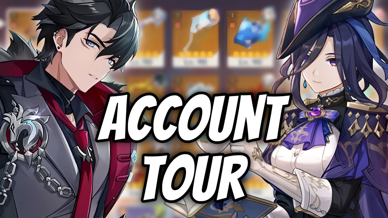 ASMR | My Genshin Impact Account Tour AR60 🌸🩷