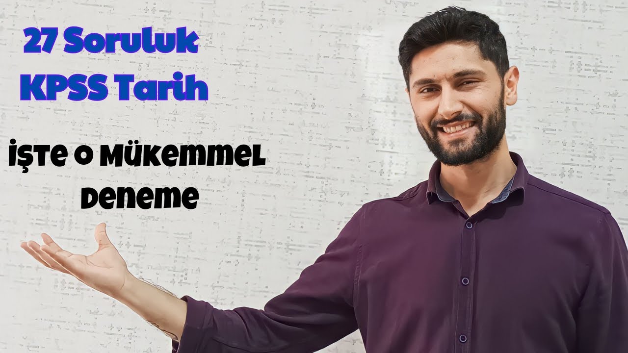 76) KPSS 2024'te Çıkması Muhtemel 27 Tarih Sorusu | Ali Gürbüz #kpss #kpss2024 #kpsslisans