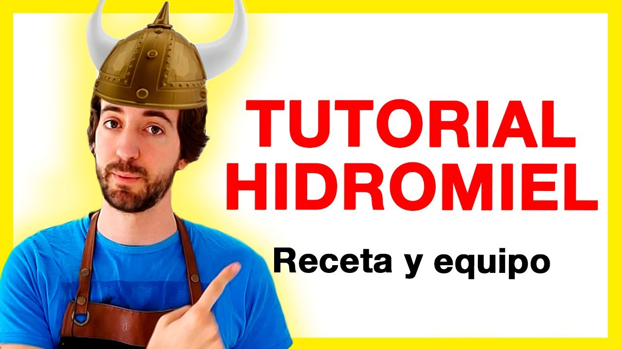 🍯 CÓMO HACER HIDROMIEL VIKINGA 🪓  Receta, ingredientes y equipo necesario. Tutorial 1/5