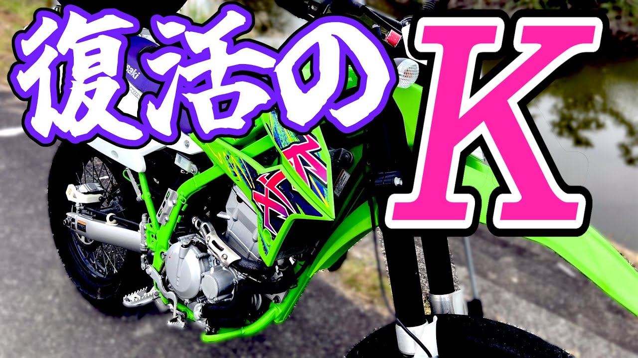KLX250を復活させる　～KAWASAKI製バッタ～
