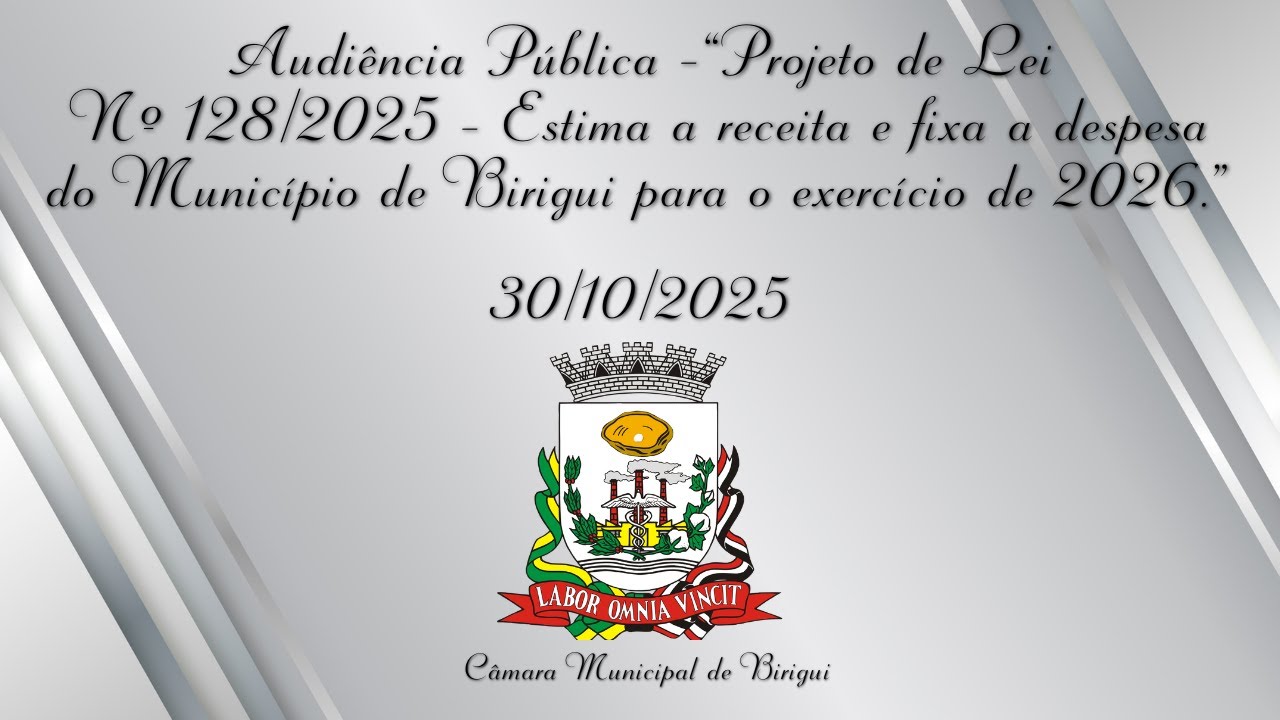 Audiência Pública - 