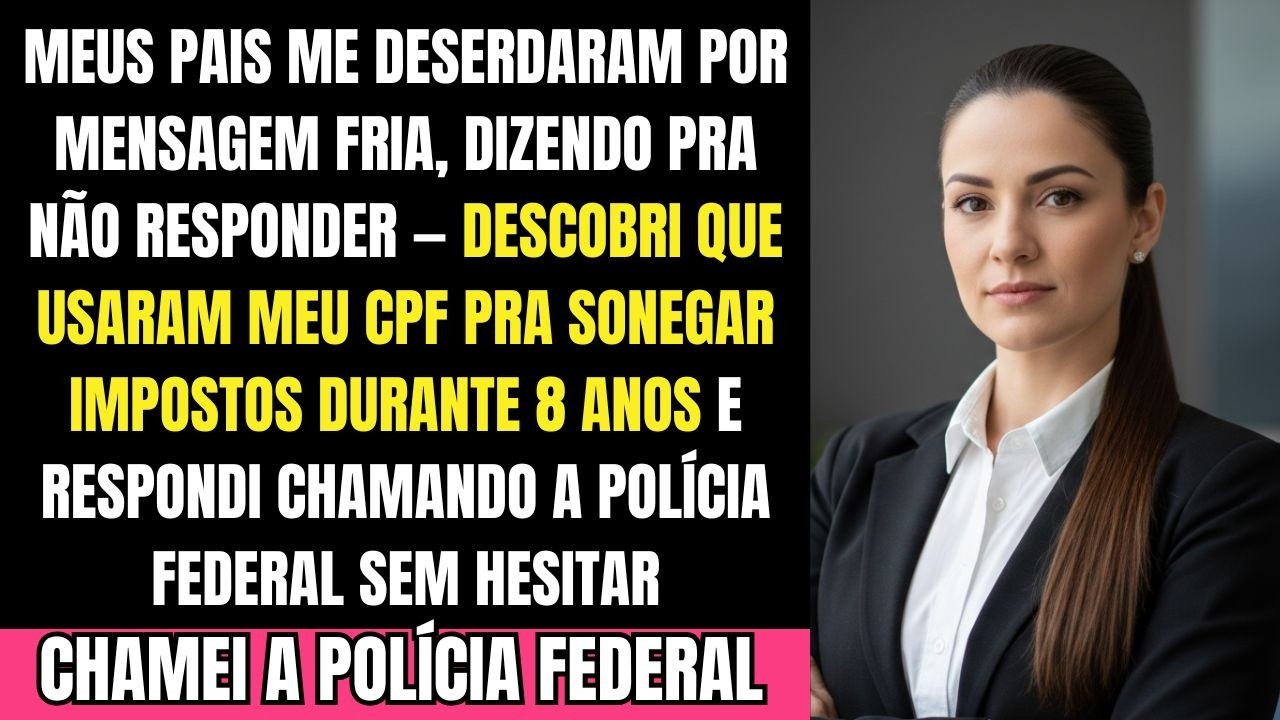 Meus Pais Me Deserdaram por Mensagem — Eu Respondi Chamando a Polícia