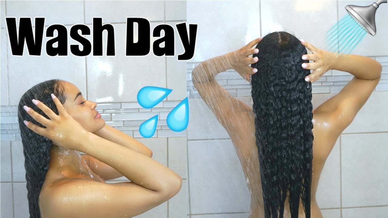 Detailed Wash Day Routine START TO FINISH | Transitioning Hair