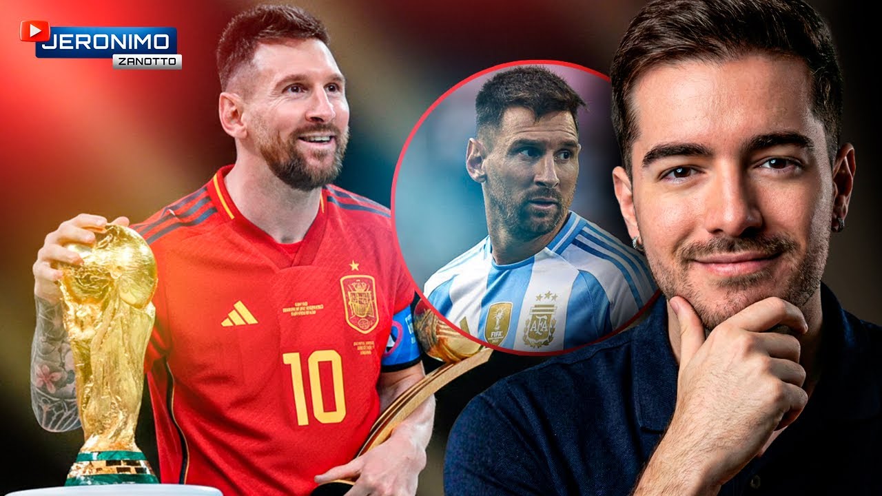 IMAGINA! OS DETALHES QUE QUASE FIZERAM MESSI JOGAR PELA ESPANHA…