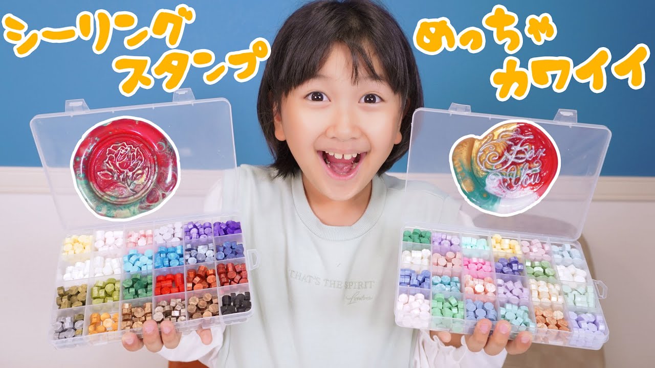 まるでアート！？シーリングスタンプがめっちゃ楽しい♪himawari-CH