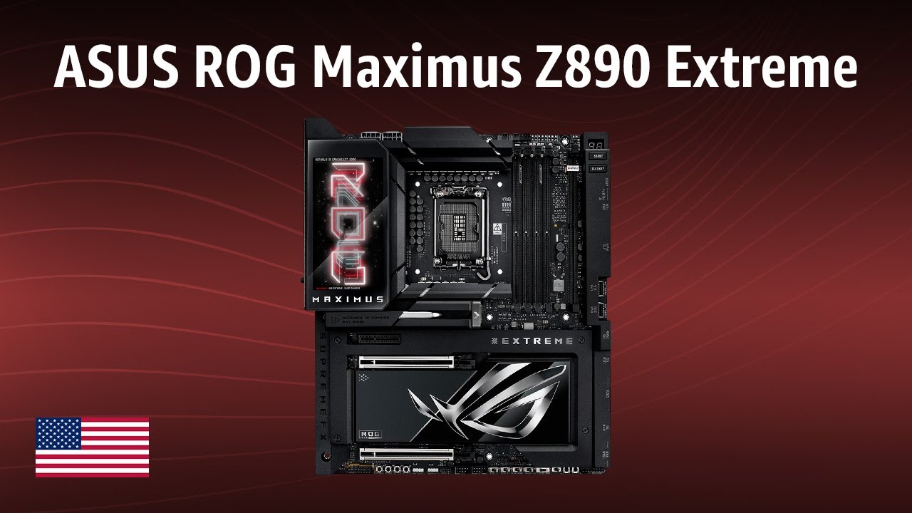 Motherboard ASUS ROG Maximus Z890 Extreme REVIEW