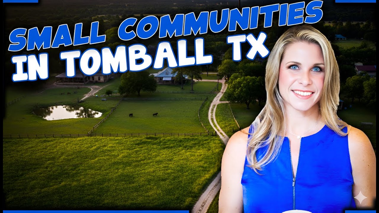 Don't Want a Master Planned Community? Watch This Tomball TX Tour