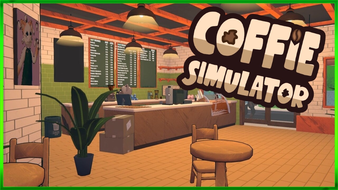 Coffie Simulator - Early Access - Opening Of Our Purfect Coffee Shop - Live #1